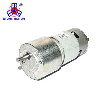 12V Geared Electric dc motor with encoder